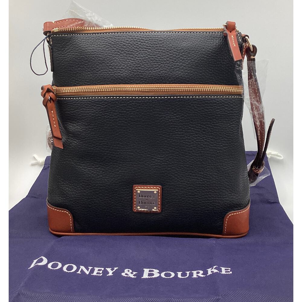Dooney & Bourke Pebble Grain Leather Letter Carrier